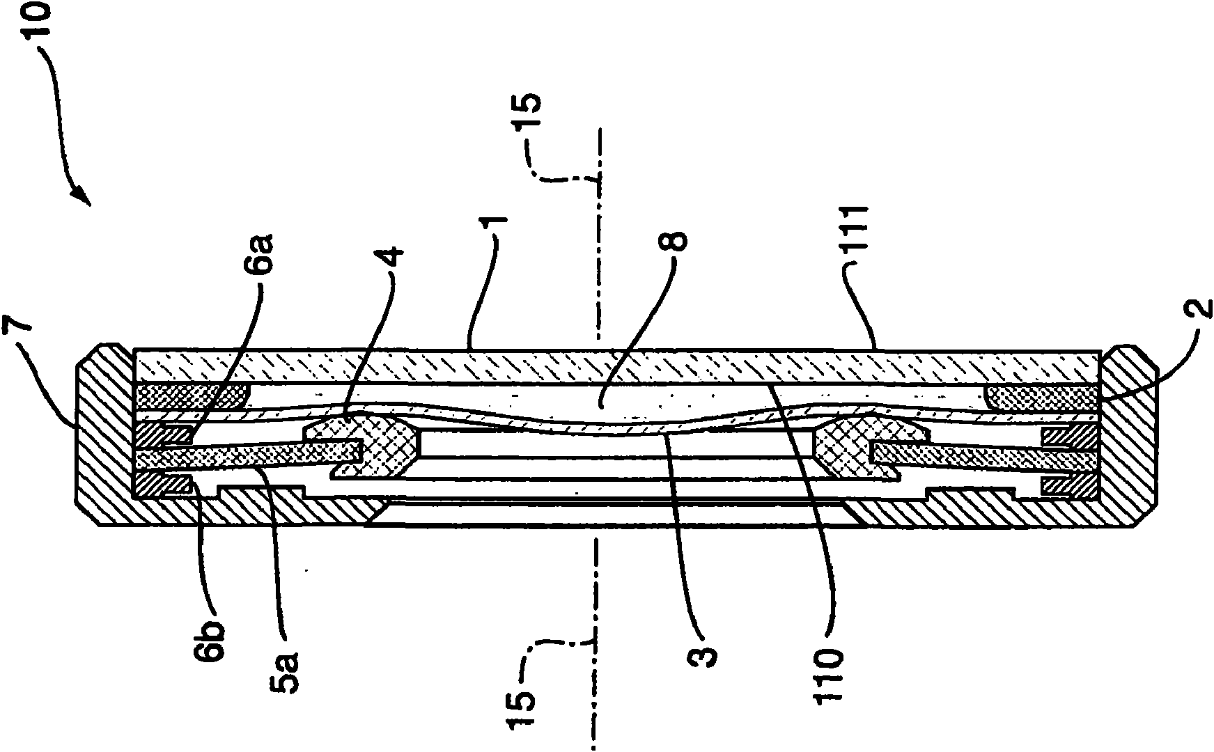 Apparatus and method comprising deformable lens element