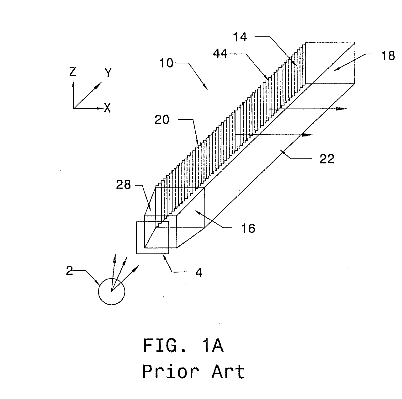 Light expanding system for producing a planar light beam from point light sources