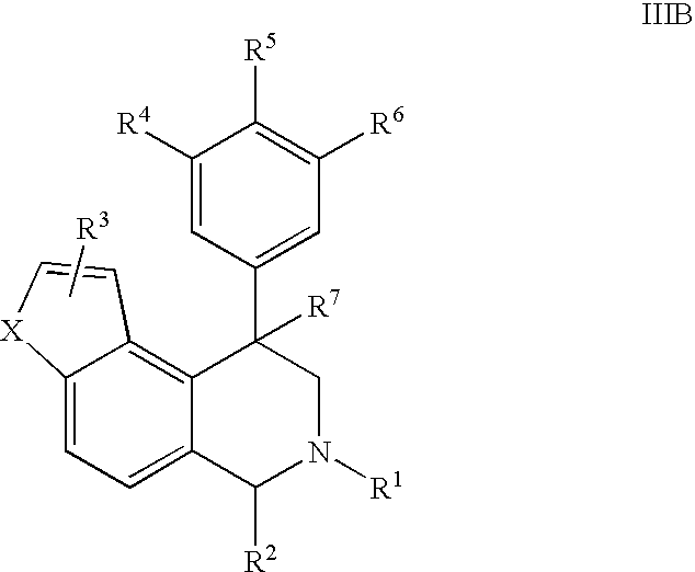 4-phenyl substituted tetrahydroisoquinolines therapeutic use thereof