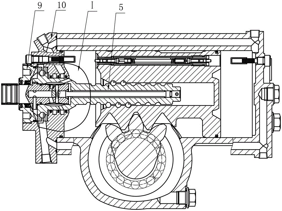 Thrust bearing for screw of ball-nut type steering gear