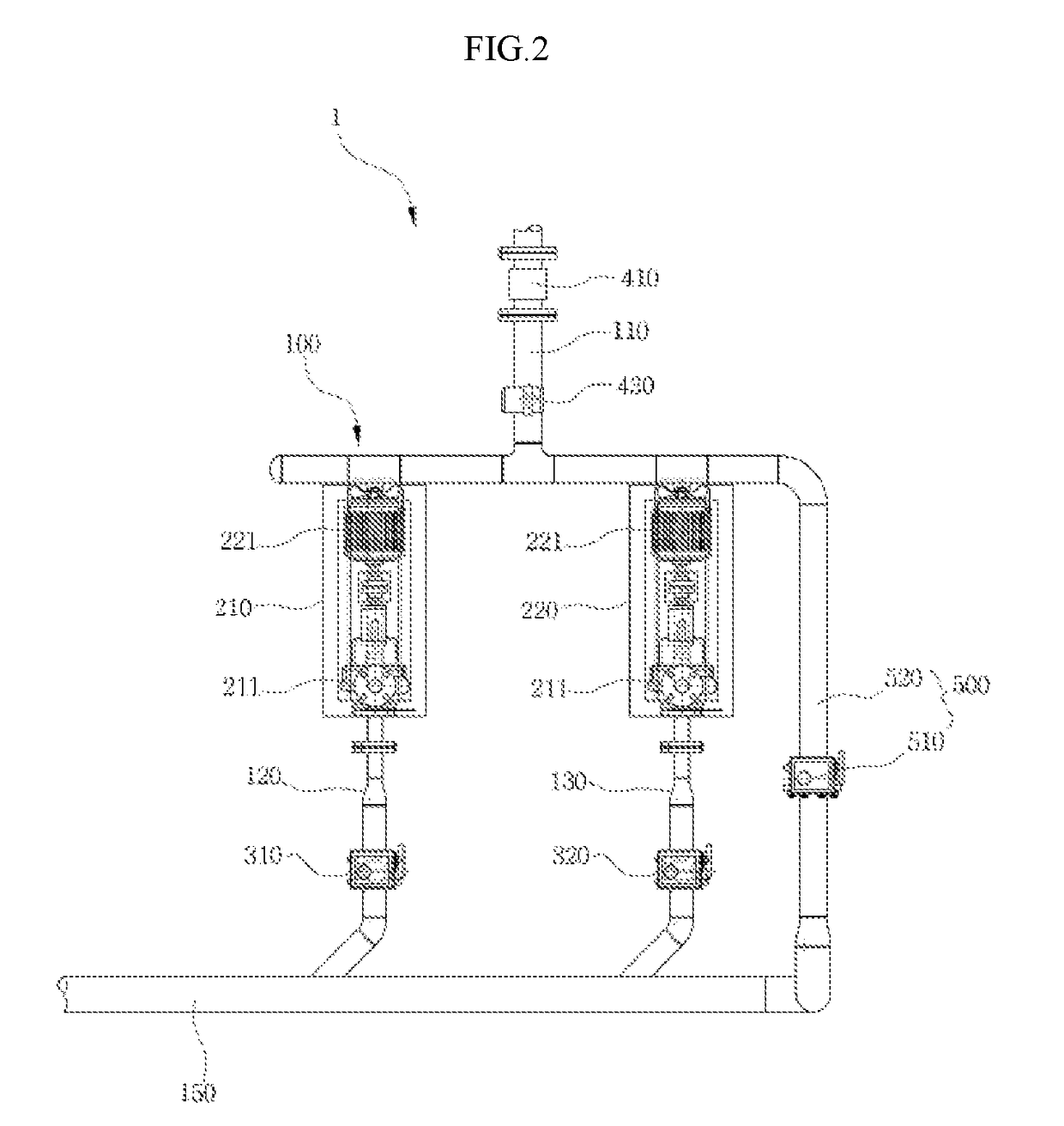 Stepwise operating parallel type small hydro power generation system having fixed flow path