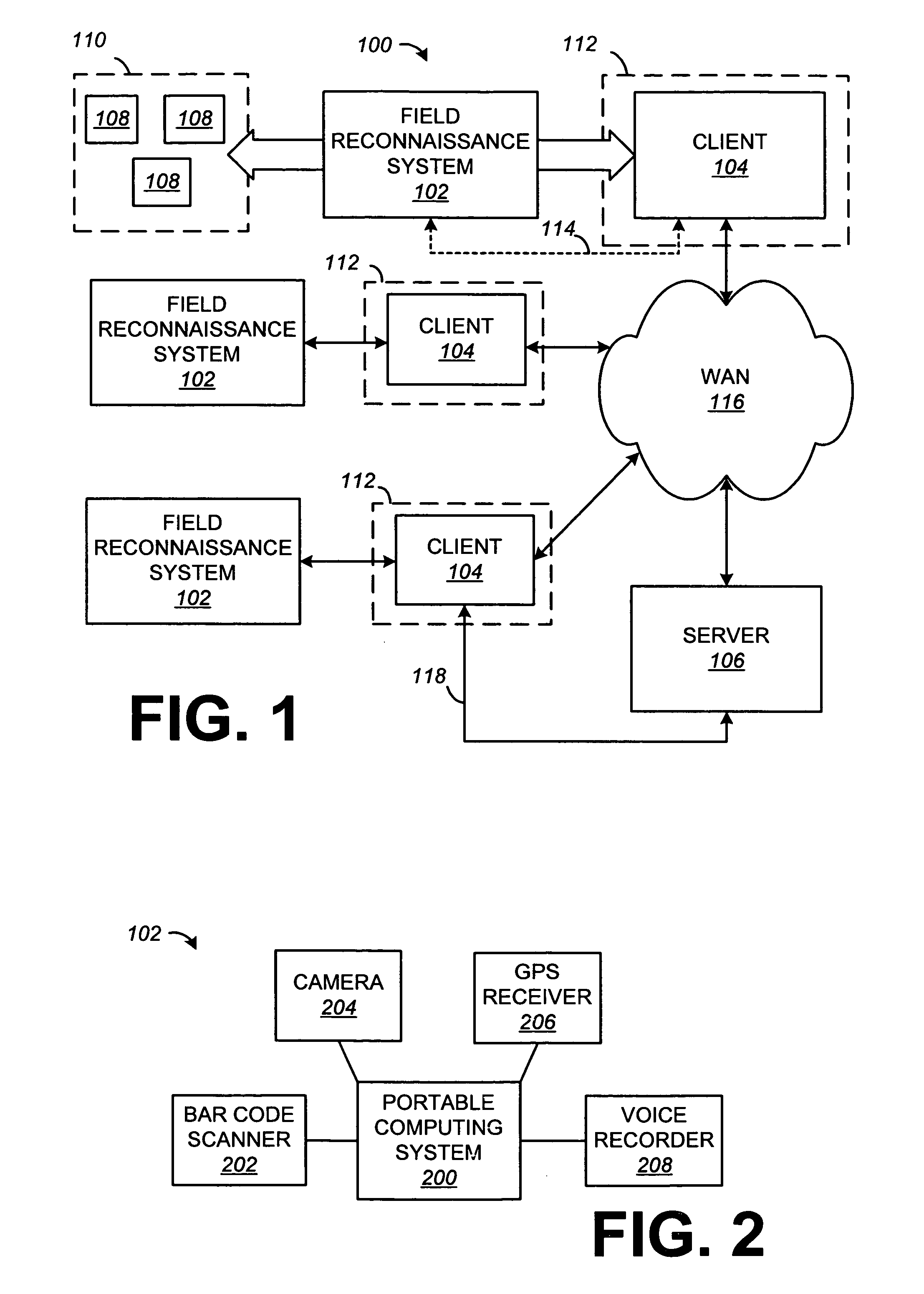 Systems and methods for recording and reporting data collected from a remote location