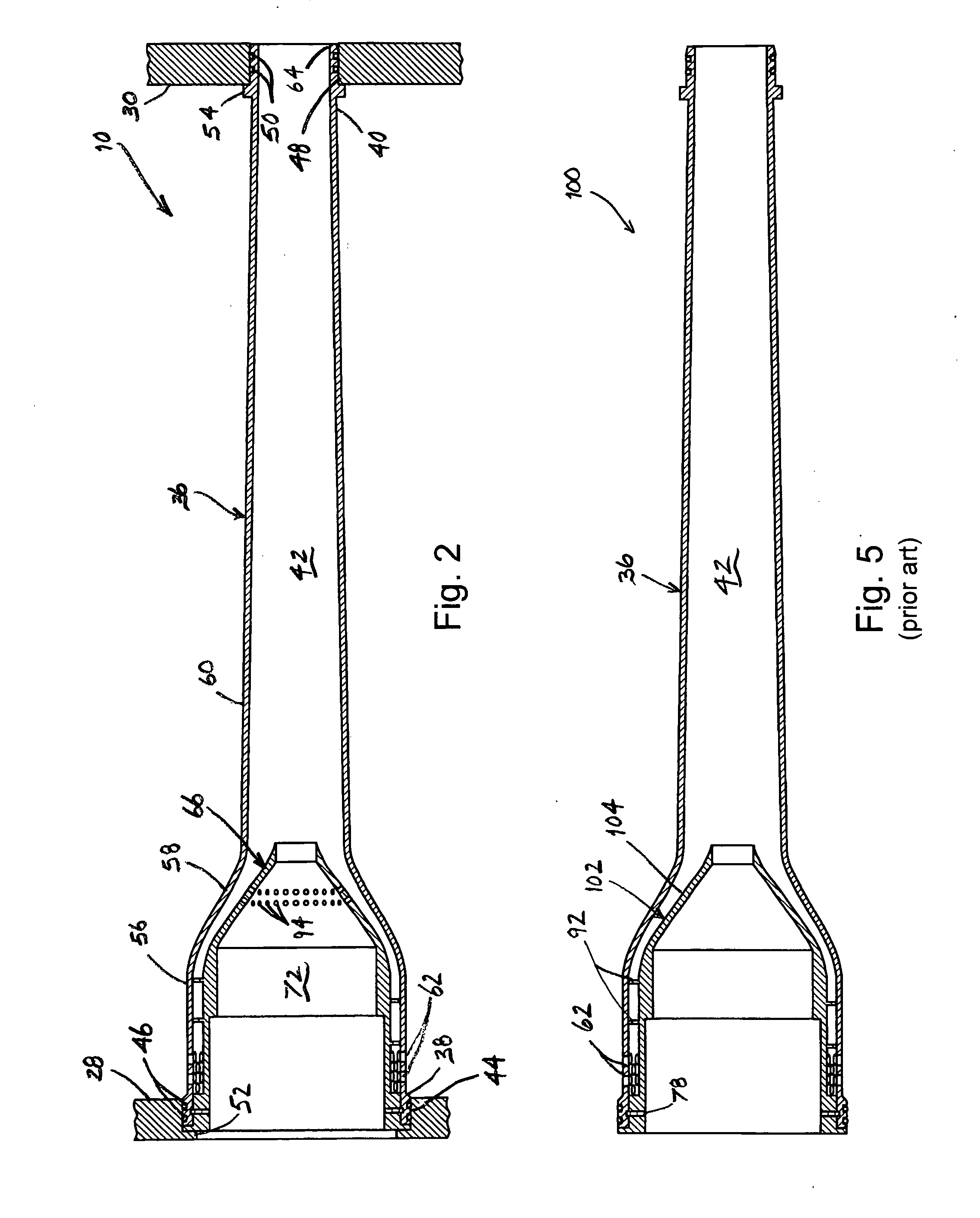 Cyclone separator for high gas volume fraction fluids