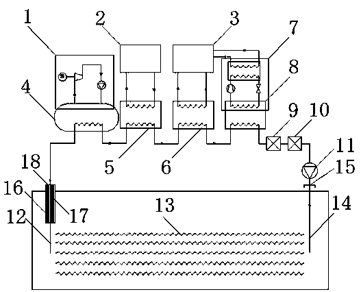 Gradient utilization enhanced hot dry rock geothermal system