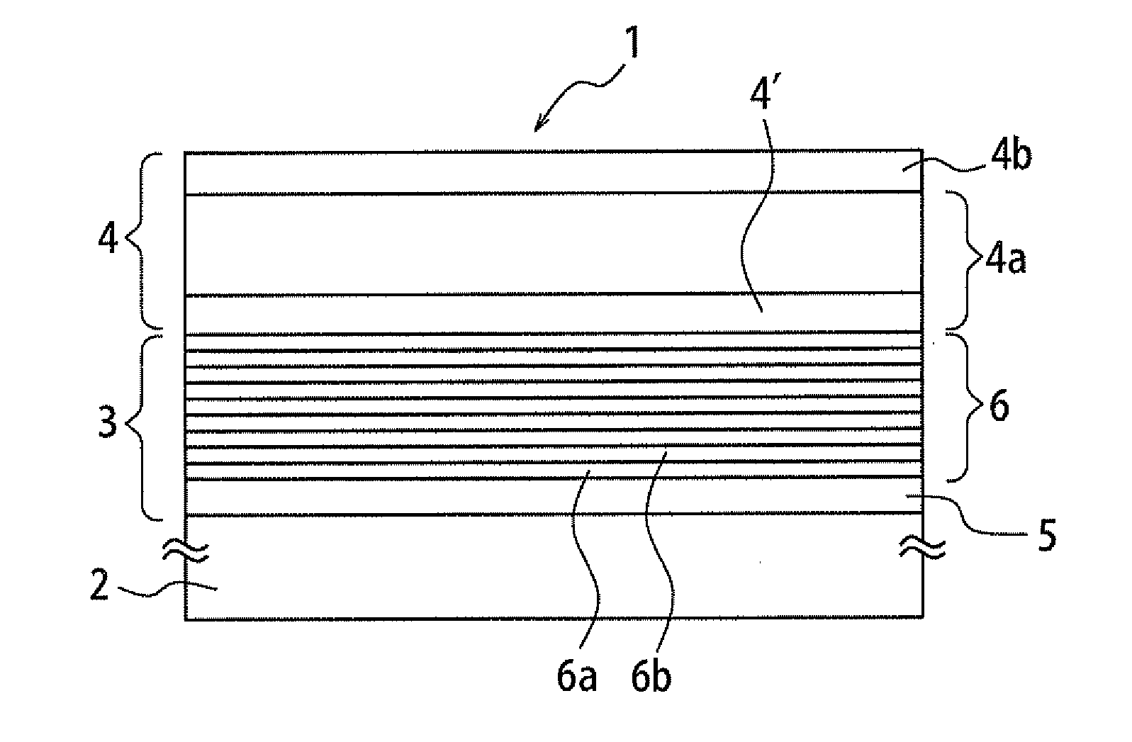 Epitaxial substrate for electronic device and method of producing the same