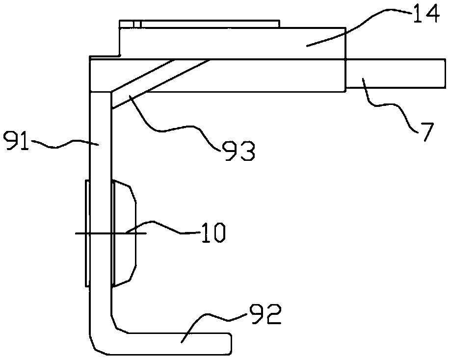 Arc striking and extinguishing plate installation tool