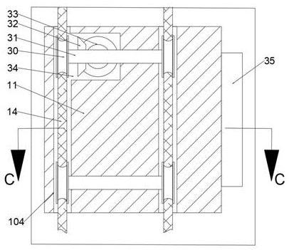 Green building engineering all-glass curtain wall construction system and construction method