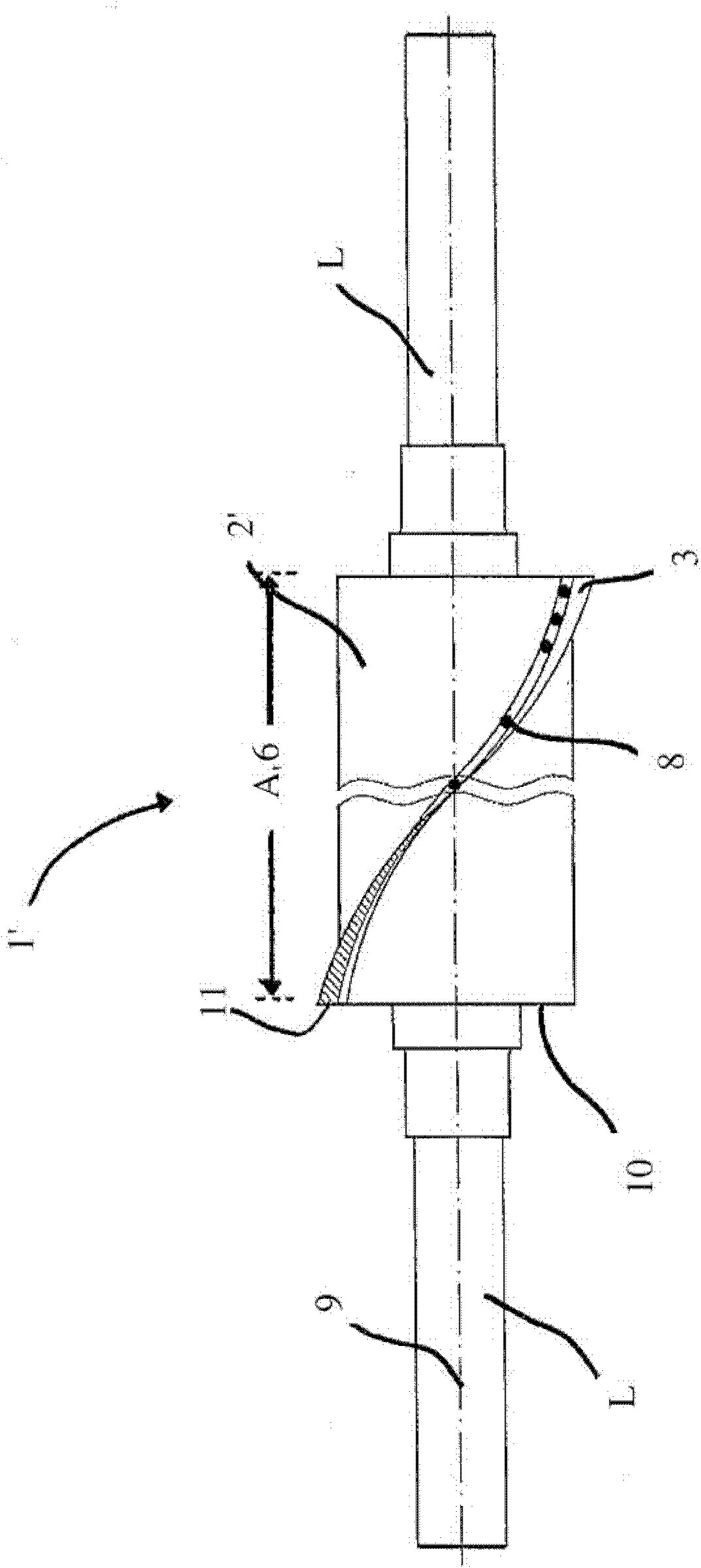 Method for assembling a blade to a cylinder body, blade, cylinder body and cutting device