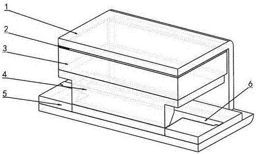 Novel microstrip isolator based on edge-guided mode structure and shielding structure