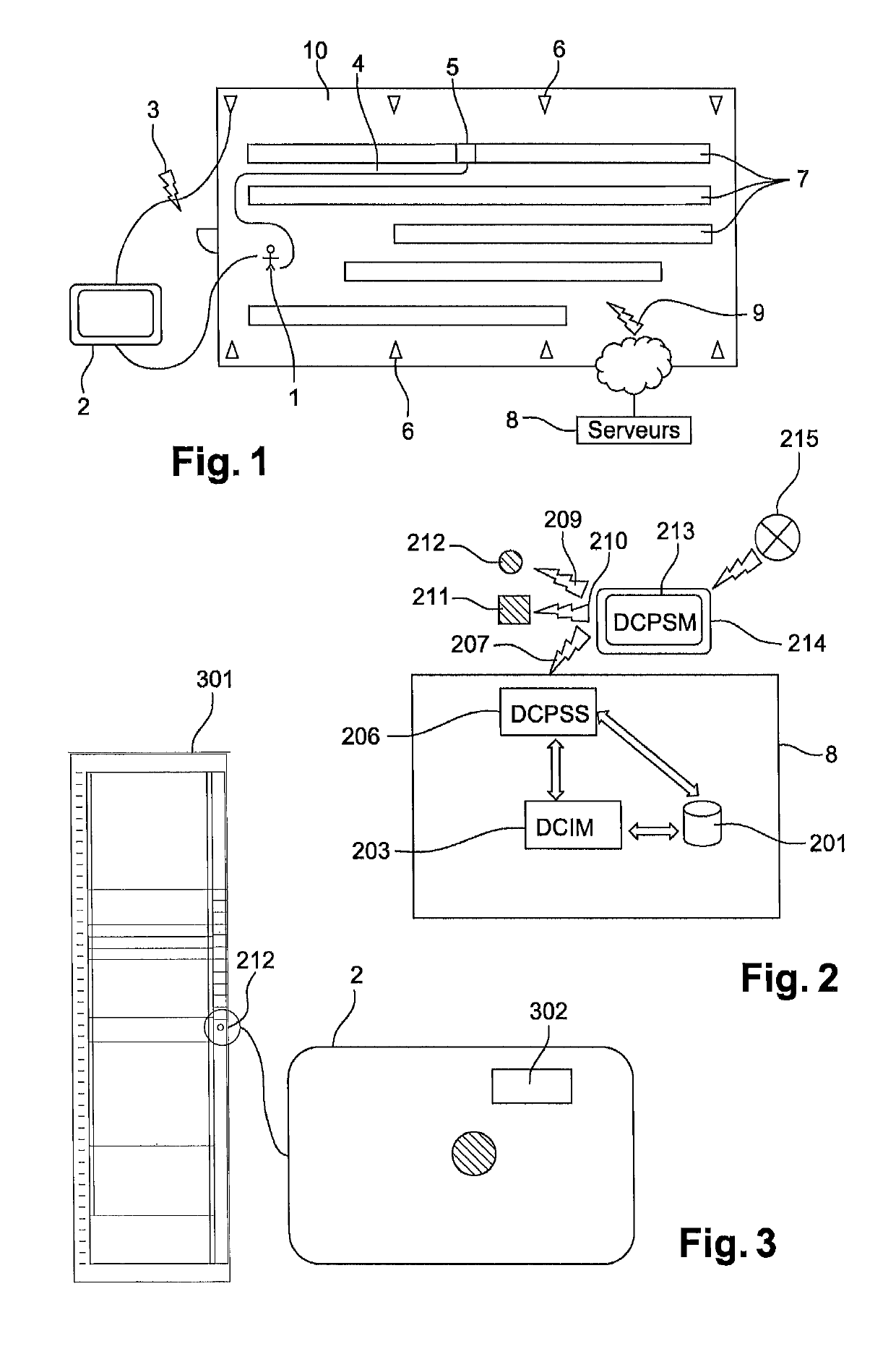 Method for managing the devices of a data centre