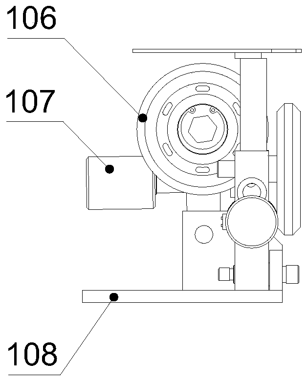 An attitude control system for an elevator car