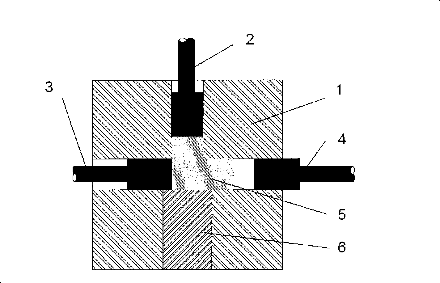 Automatized continuous processing equipment for T shaped corner extrusion press and its processing method