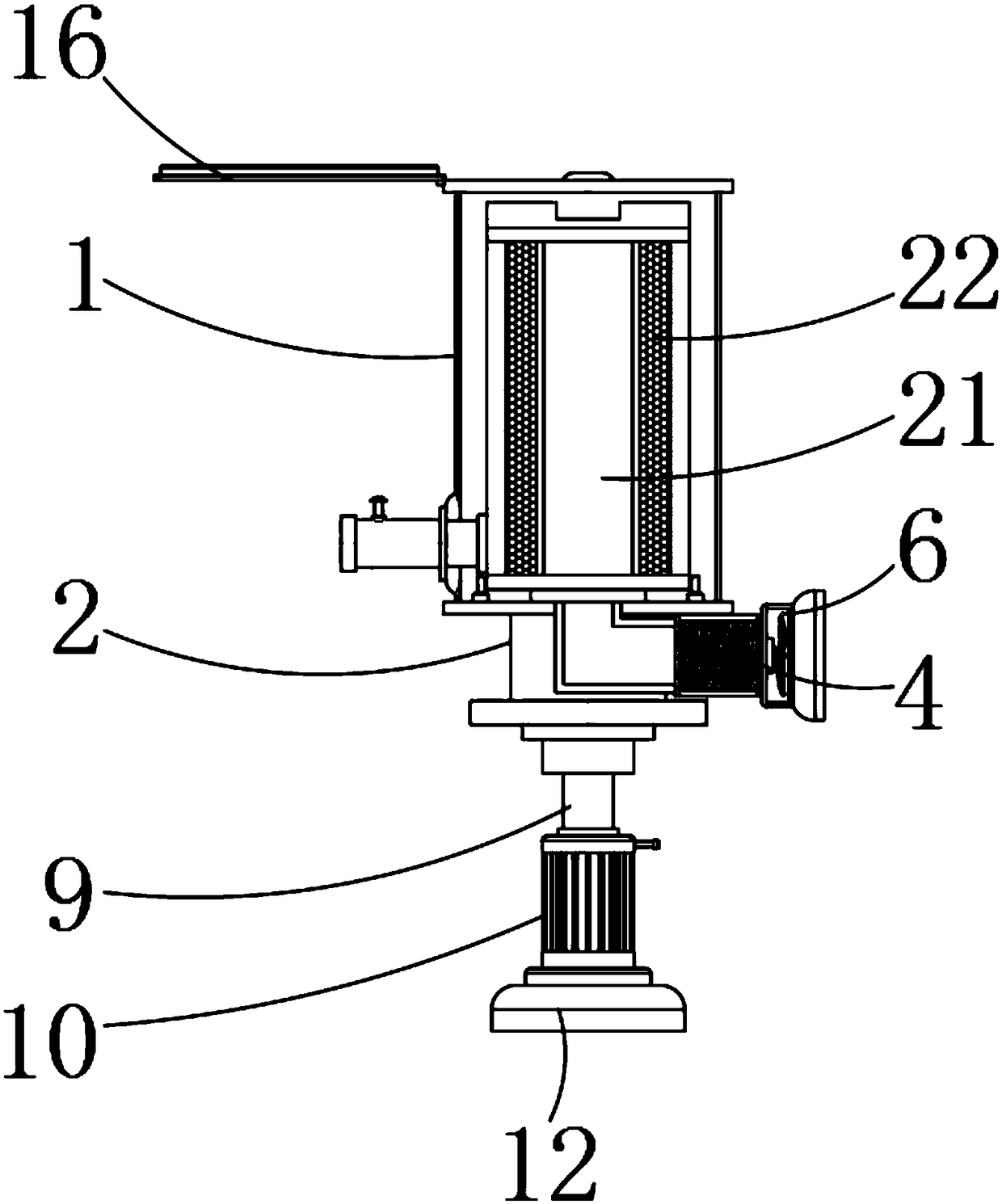 Air purifying device for production of toilet cleaners