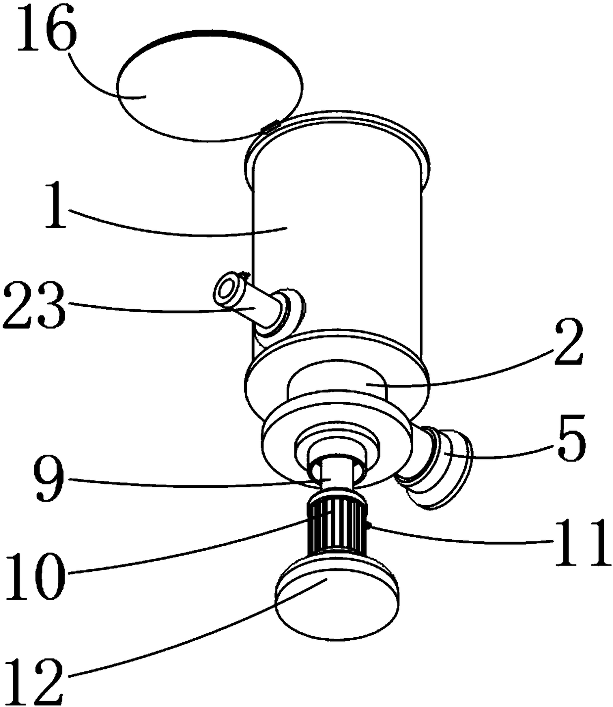 Air purifying device for production of toilet cleaners