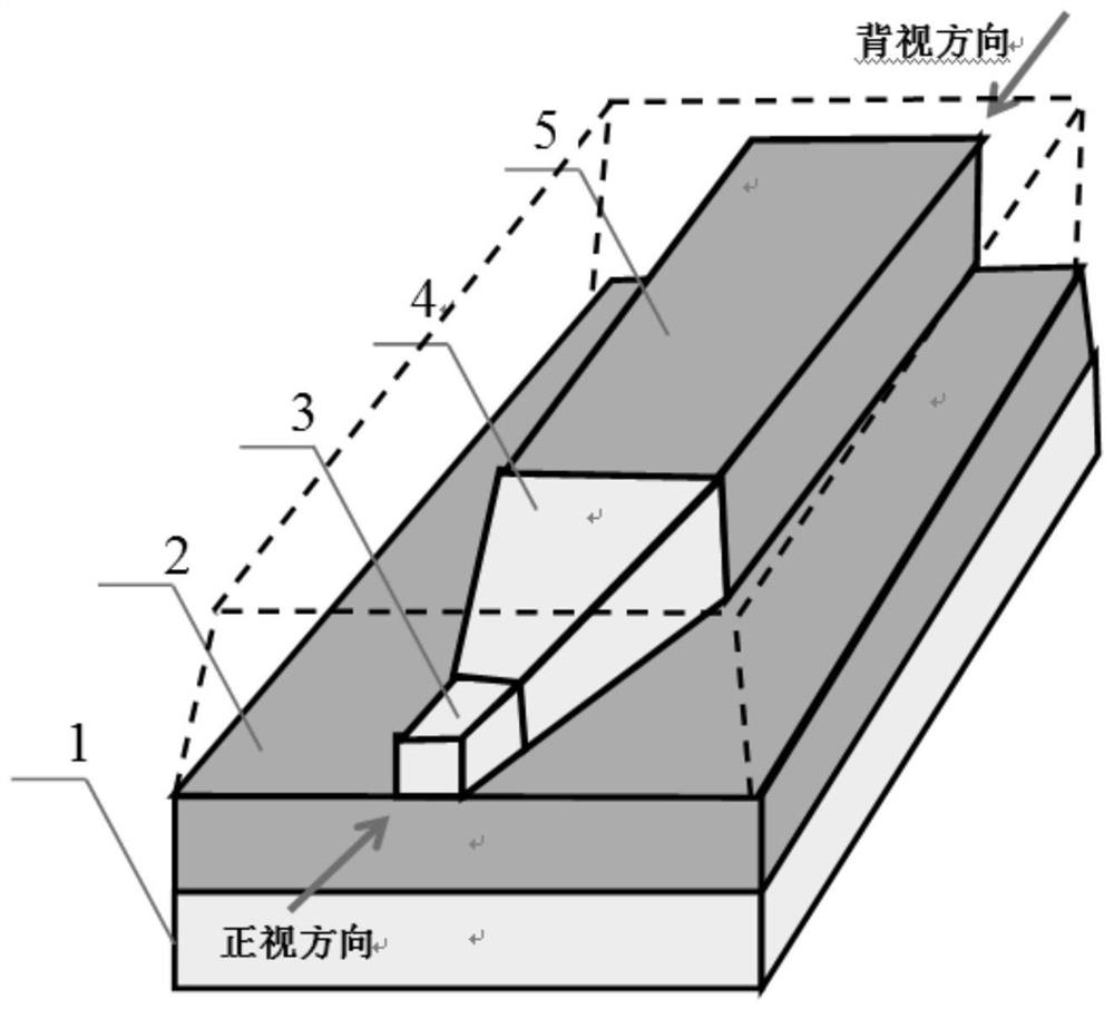 Preparation method of silicon waveguide and silicon oxide waveguide mode converter