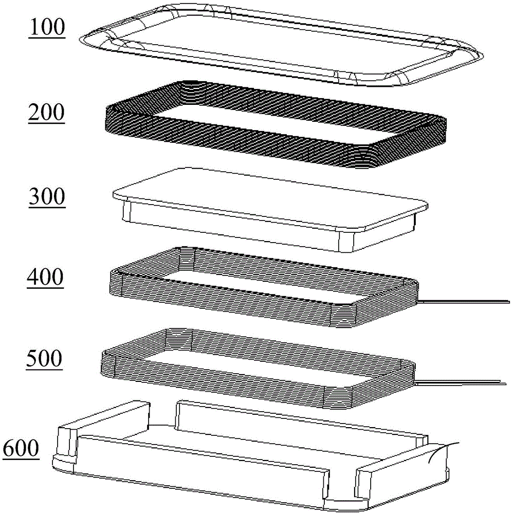 Moving-coil loudspeaker structure and audio playing device