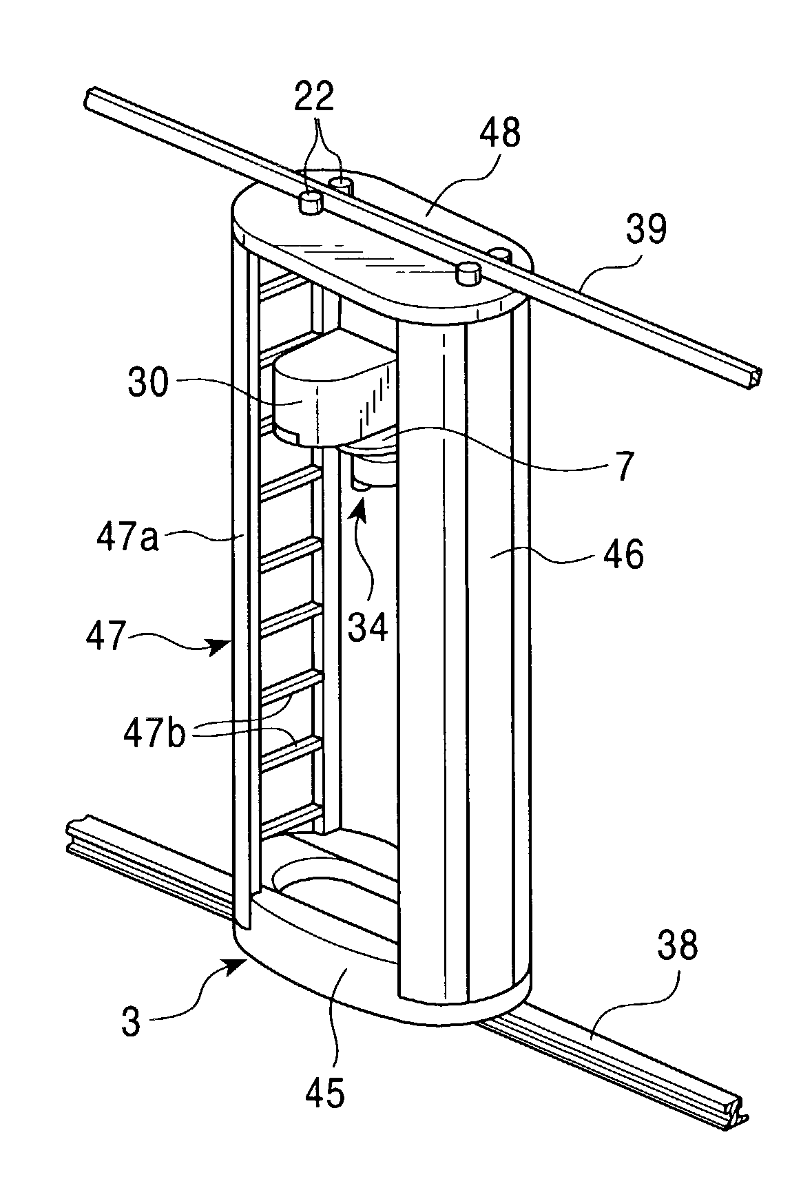 Stacker crane