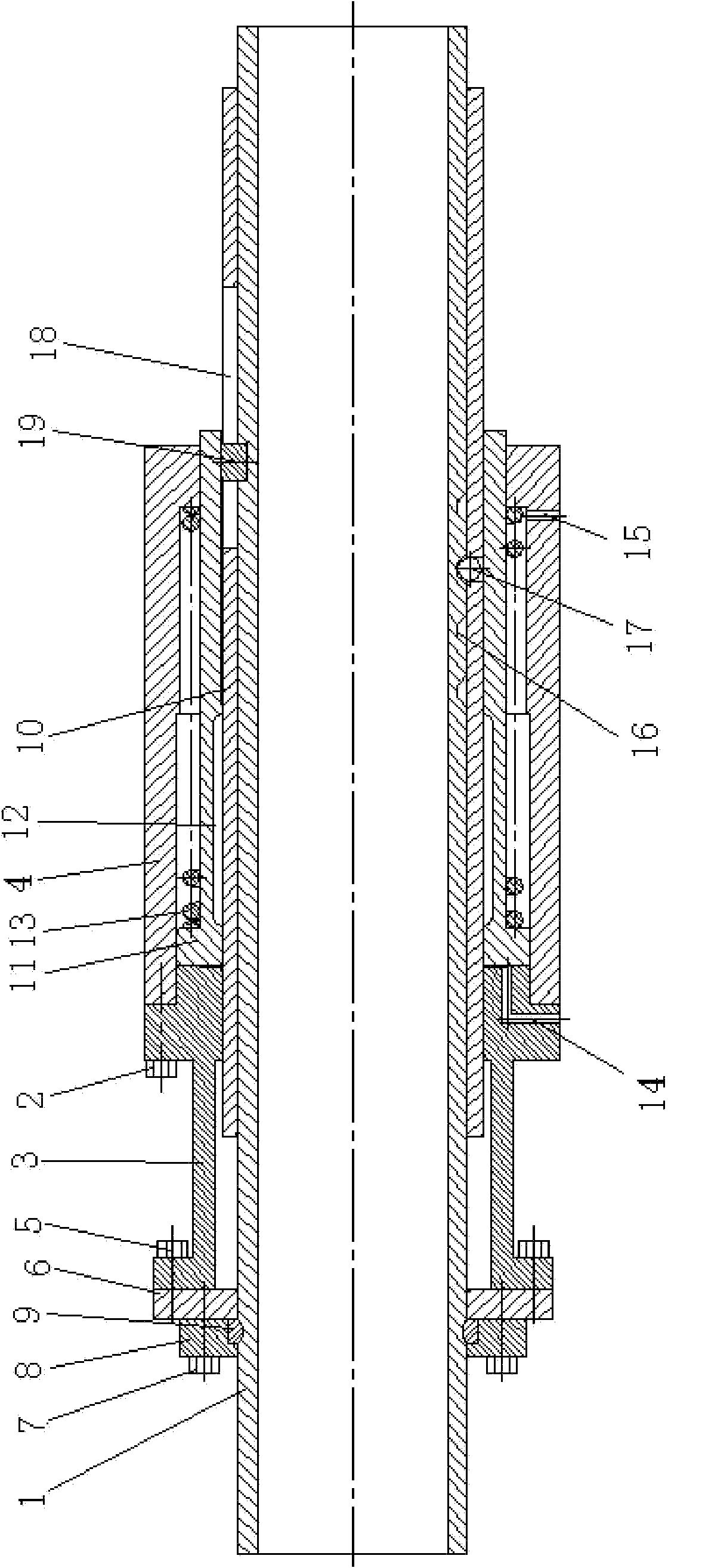 Locking device for downhole sliding sleeve of intelligent well and operation method thereof