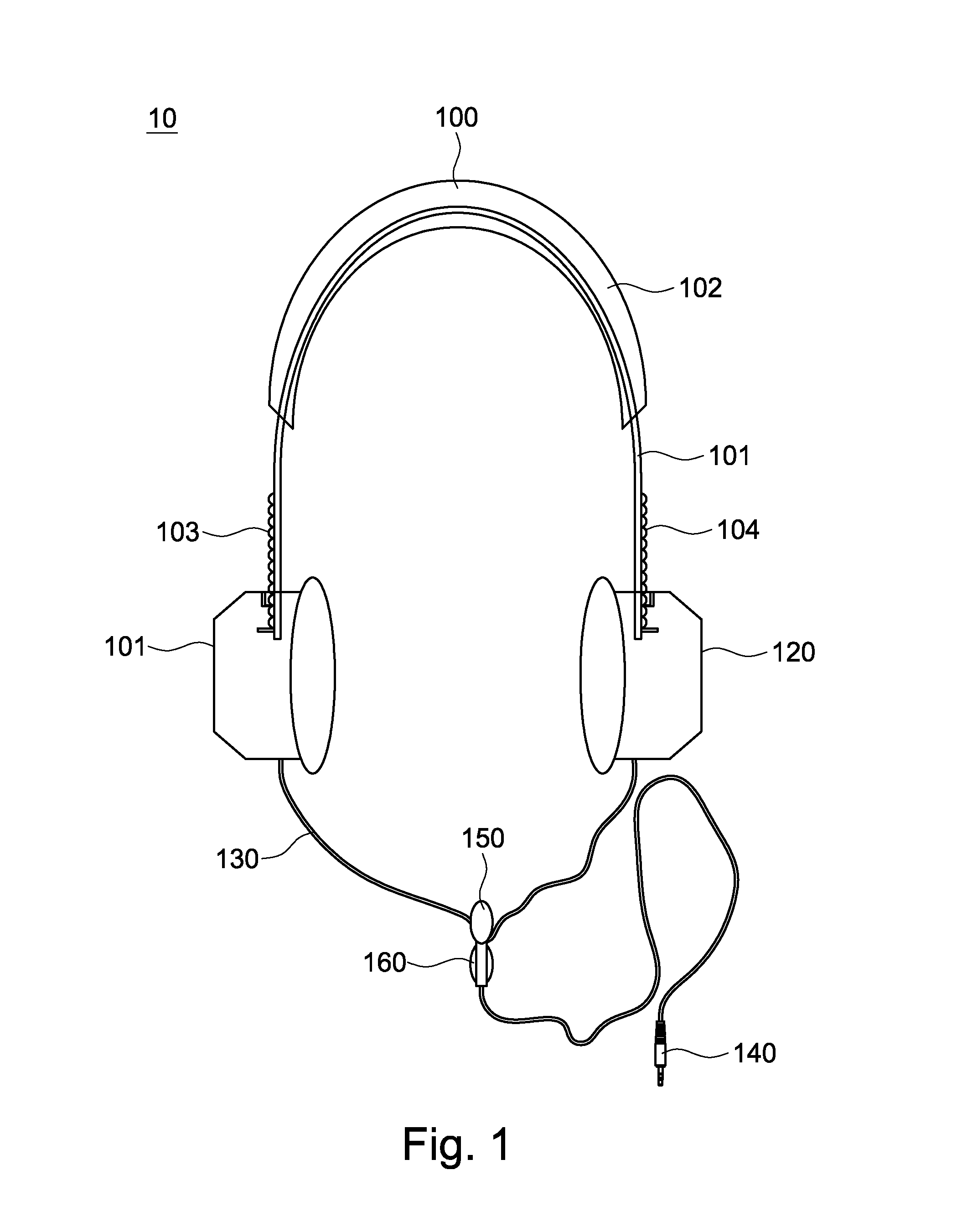 Headphone device