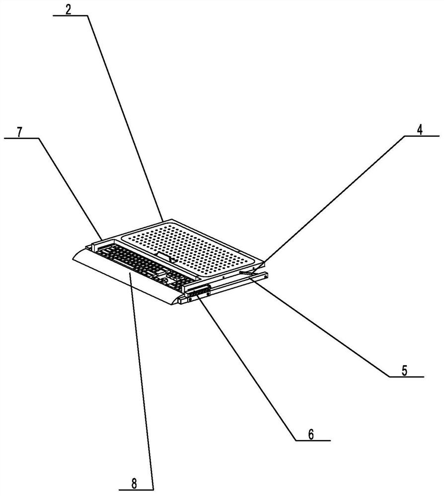 Laptop case with built-in laptop stand