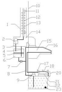 Automatic smoke pipe cleaning smoke hood with waste heat utilization function