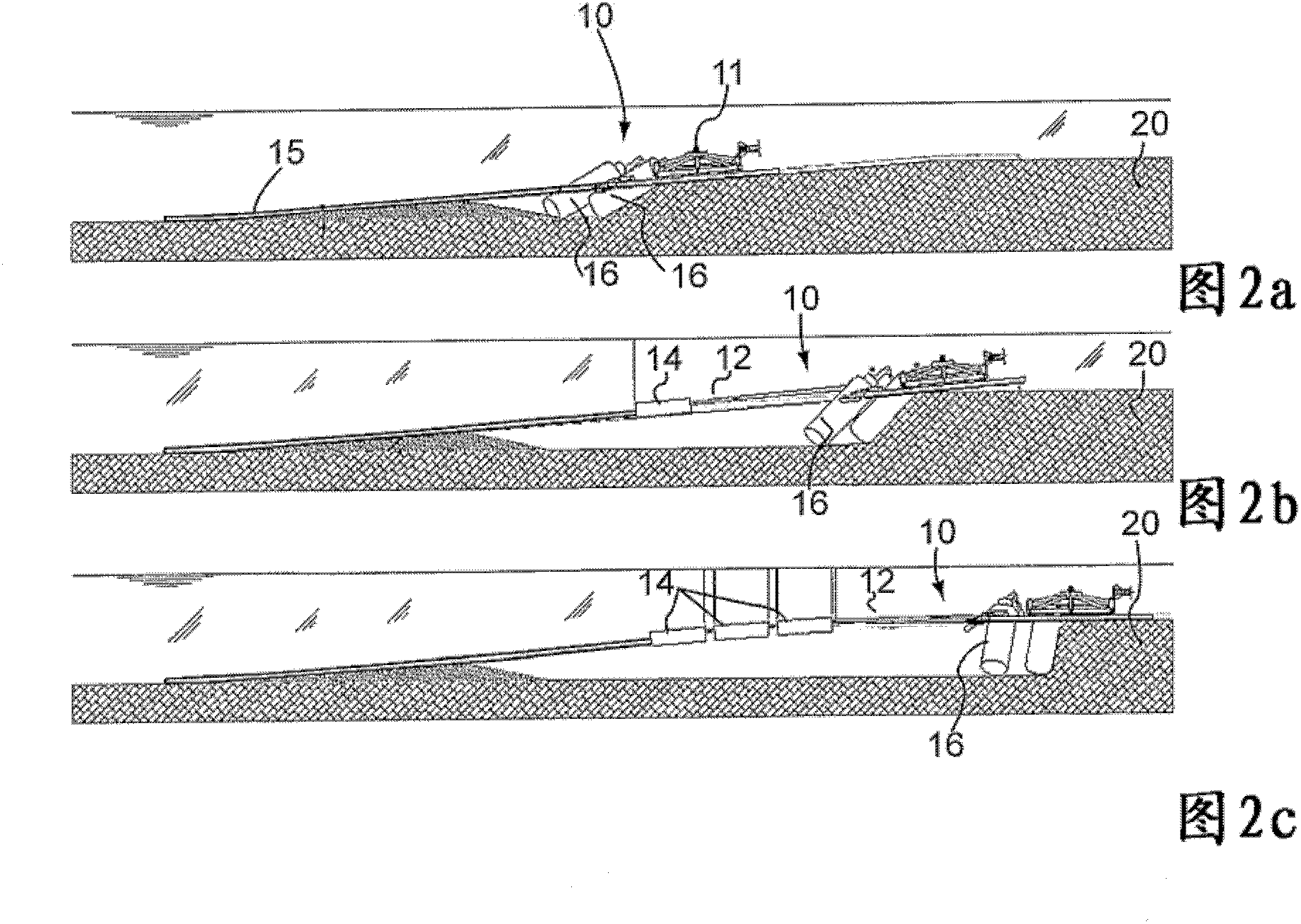 Group and method for laying and burying pipelines at the seafloor