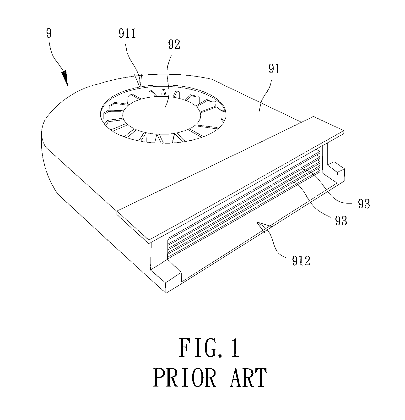Cooling Fan and Housing Thereof