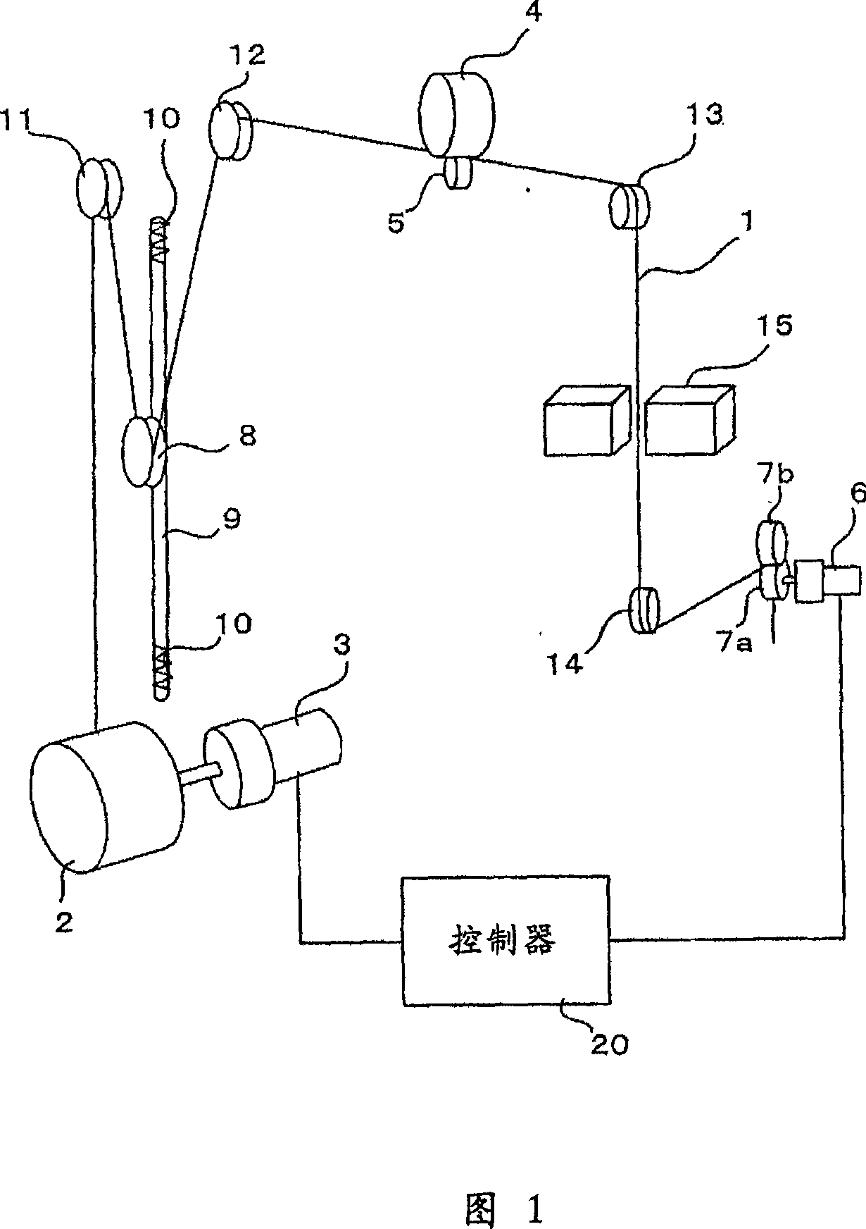 Wire electrode supply device for wire-cut electric discharge machine
