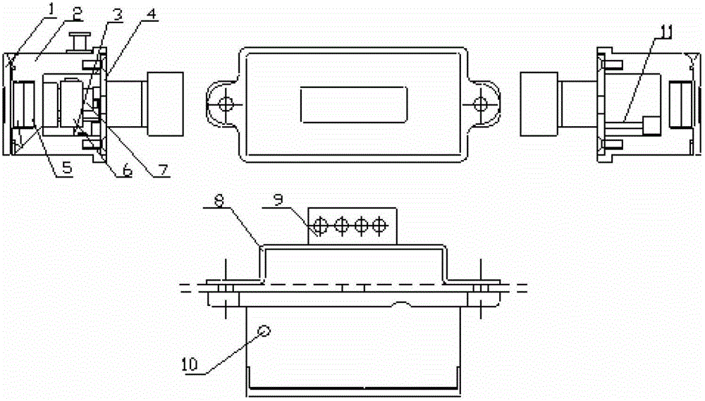 Electric lock with infrared status indication for preventing misoperation