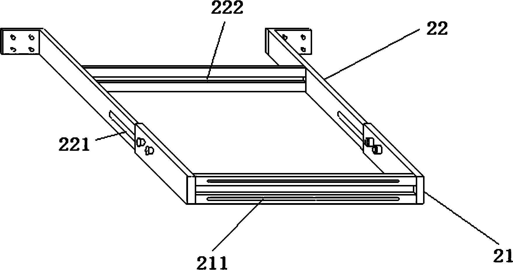 Experimental device with soil horizontal displacement and pressure integrated observation assembly