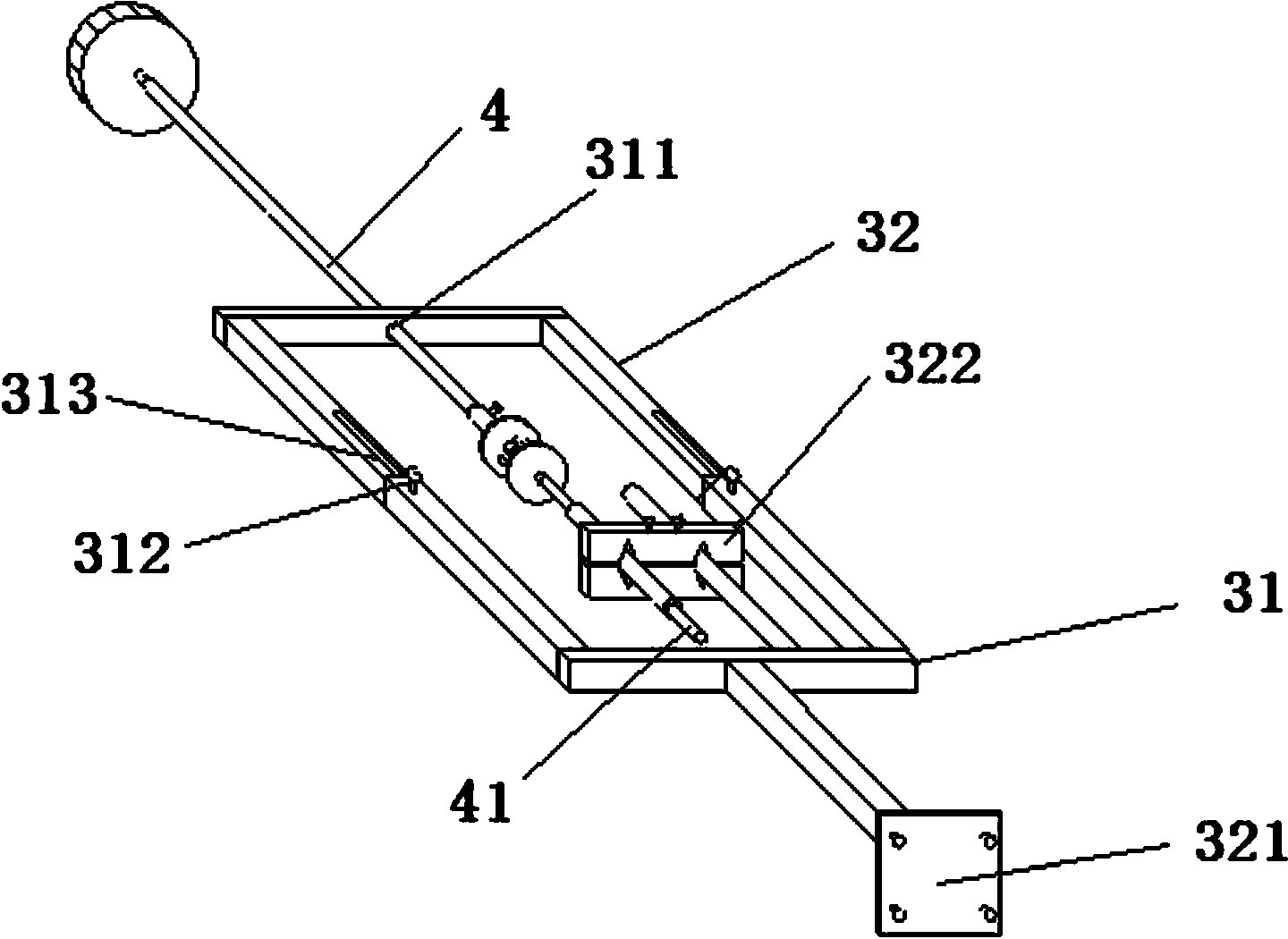 Experimental device with soil horizontal displacement and pressure integrated observation assembly