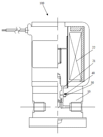 Two-way electromagnetic vale with diaphragm structure