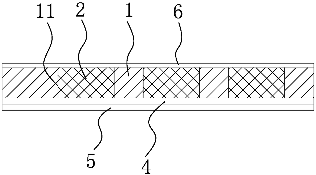 Composite aluminum substrate, production technology thereof, and LED circuit board