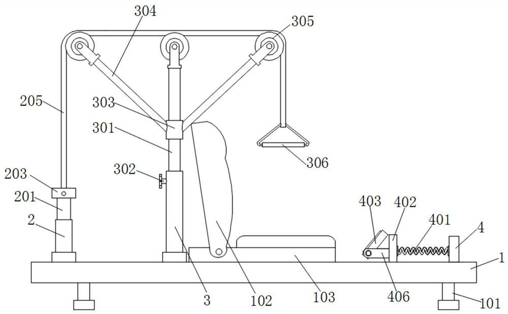 Medical rehabilitation assisting exercise device for treatment of patients of internal medicine department