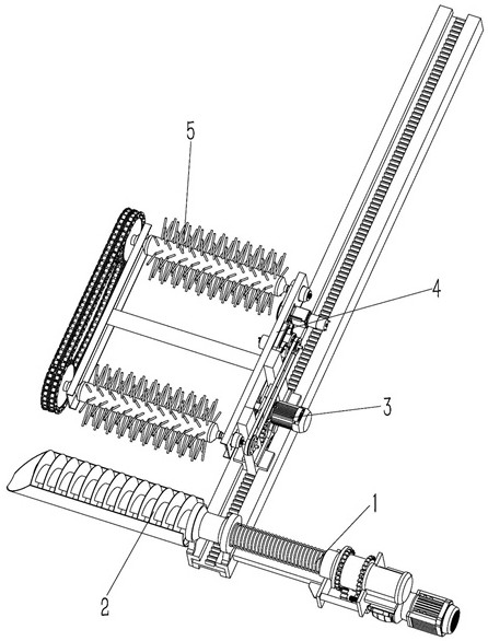 Milling machine cleaning device