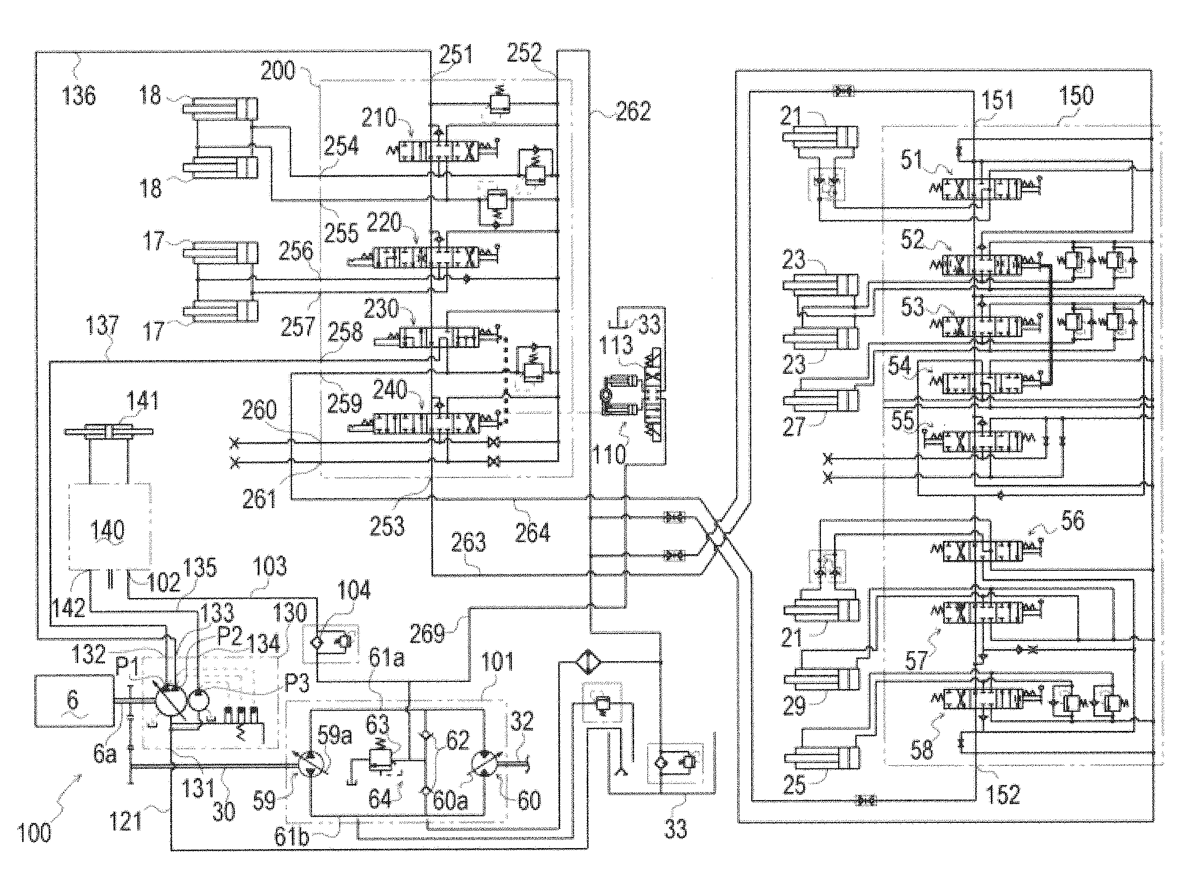 Selector Valve Operating Mechanism for Working Vehicle