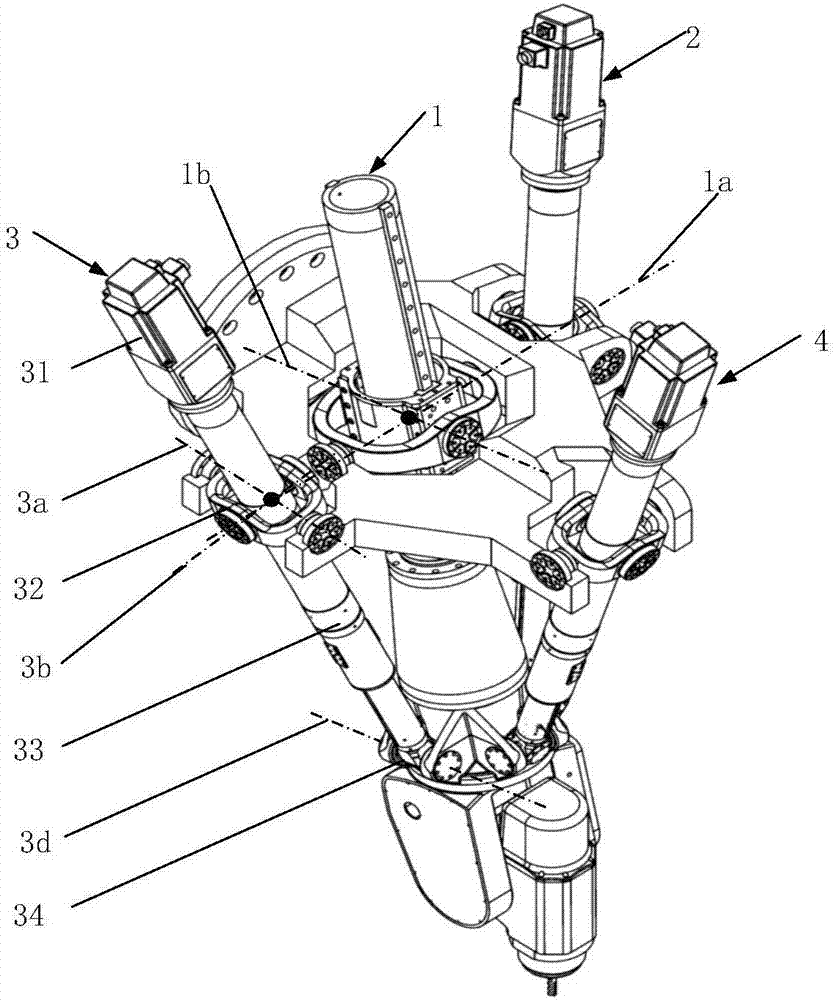 Plane symmetry overconstrained mixed-connected robot