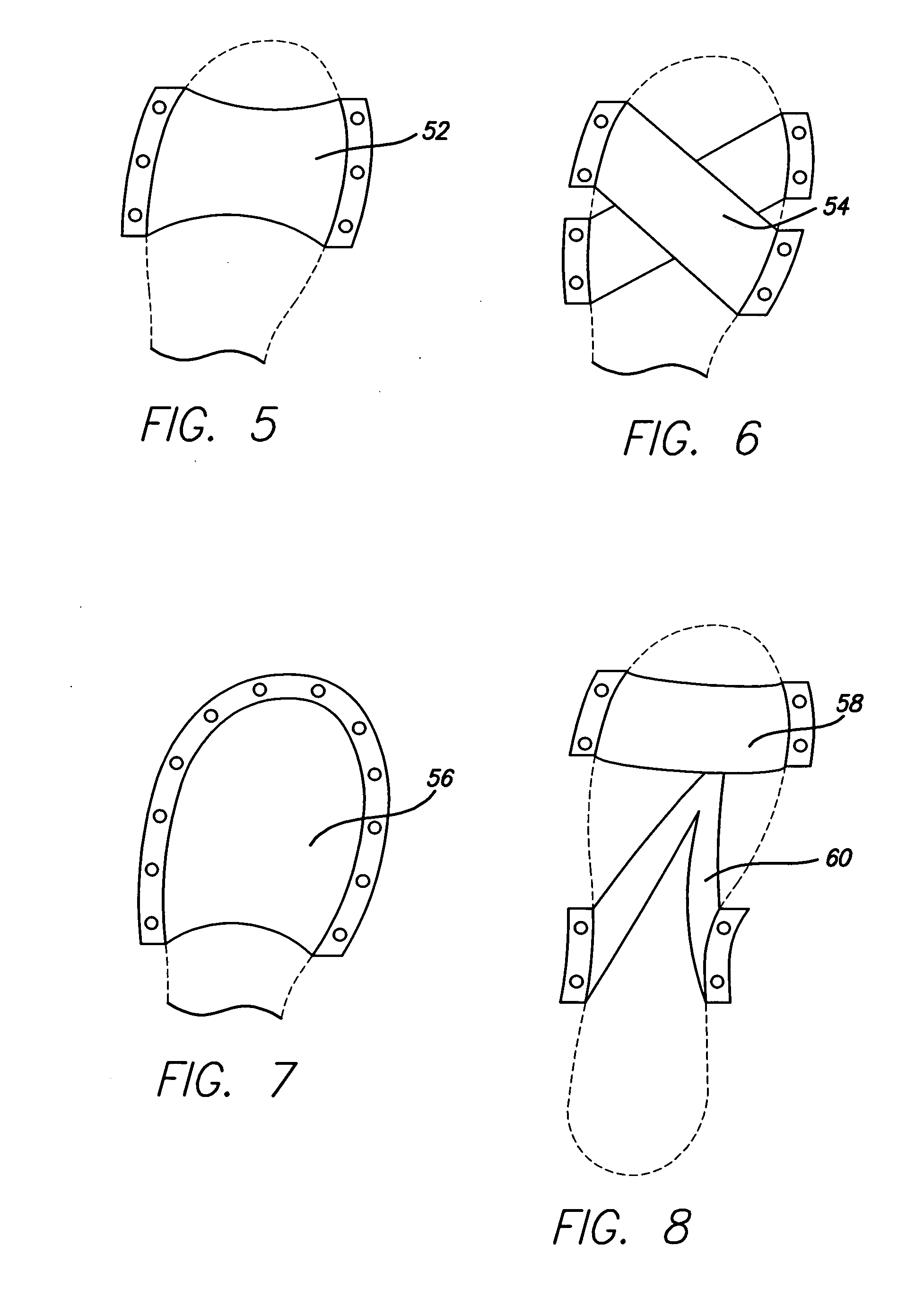 Footwear system with interchangeable portions