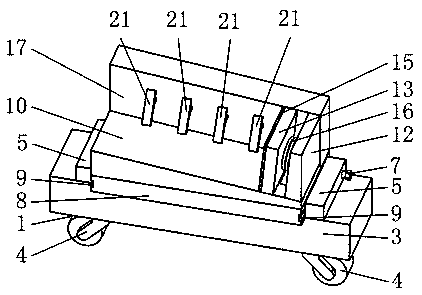 Mold carrying device