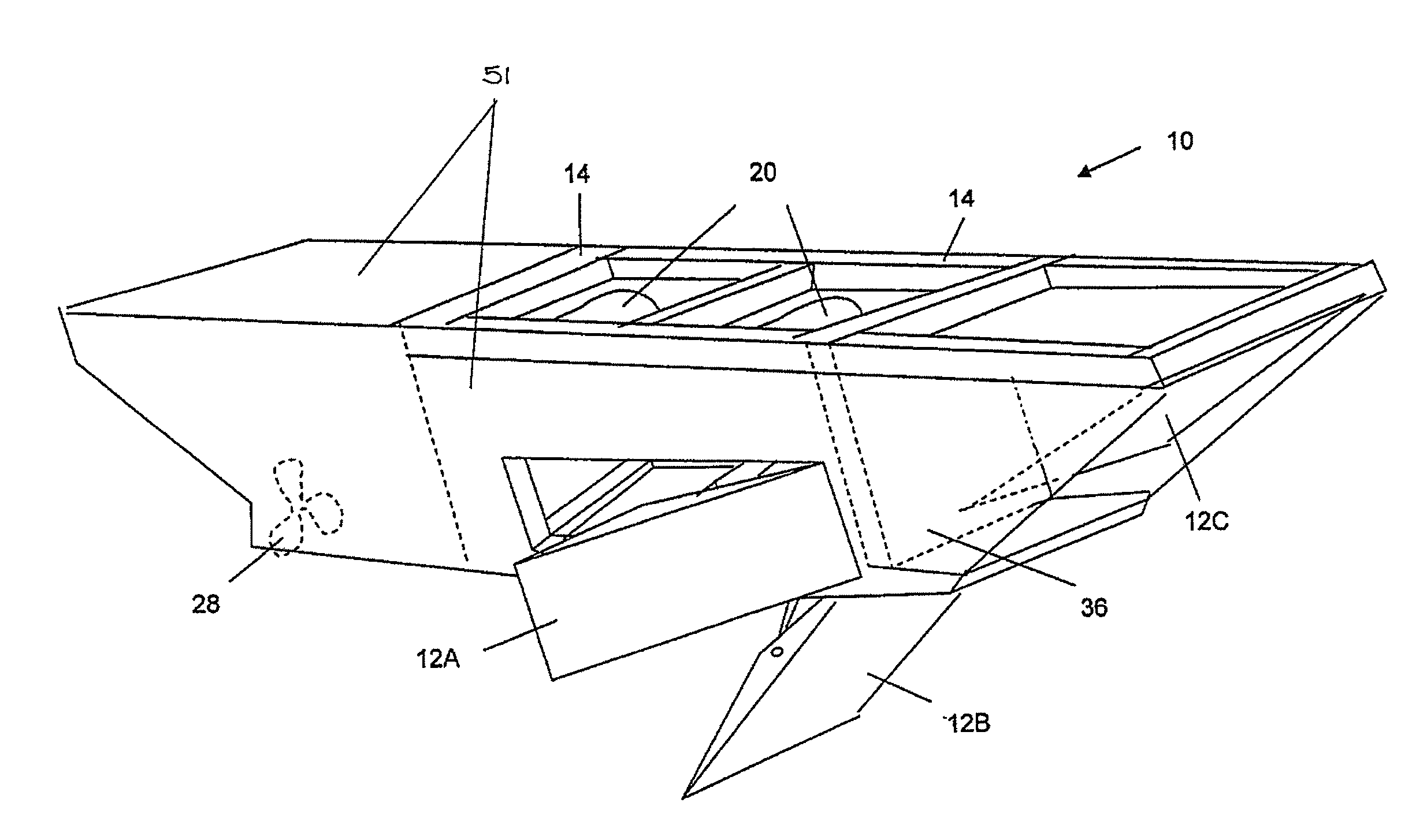 Method for changing the direction of travel of a watercraft and apparatus therefor