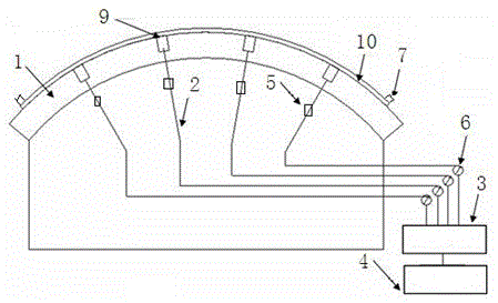 Positioning device for clamping of arc-shaped wallboard