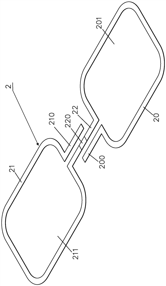 Magnetic induction coil module