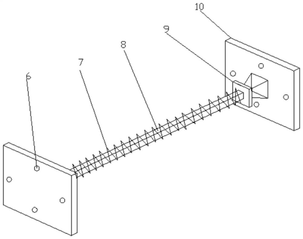 Energy dissipation pier structure and construction method and application thereof