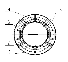 Technique for integrally manufacturing semi-structure of full-face tunneling machine shield