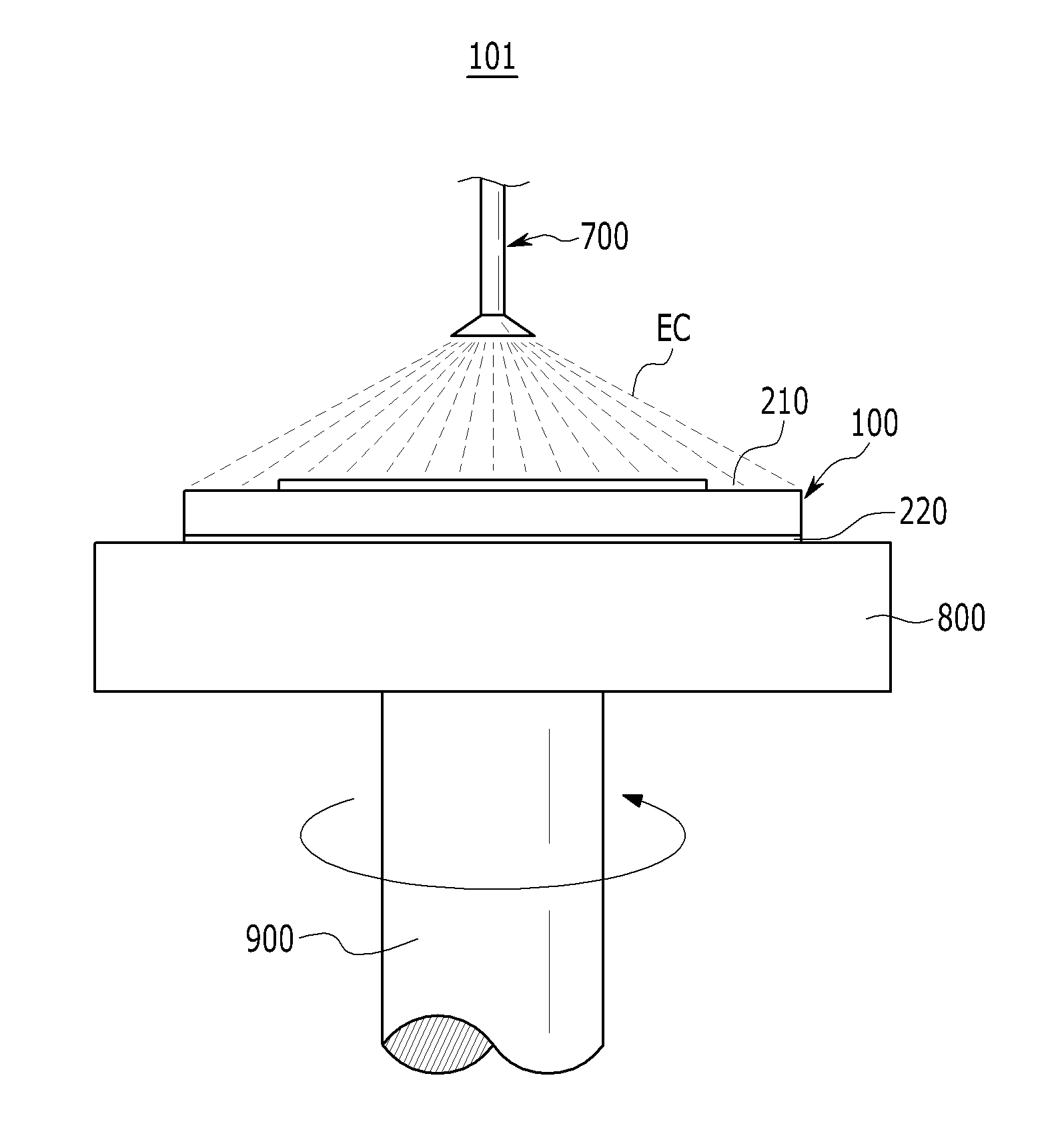 Apparatus and Method for Processing Glass Window of Display