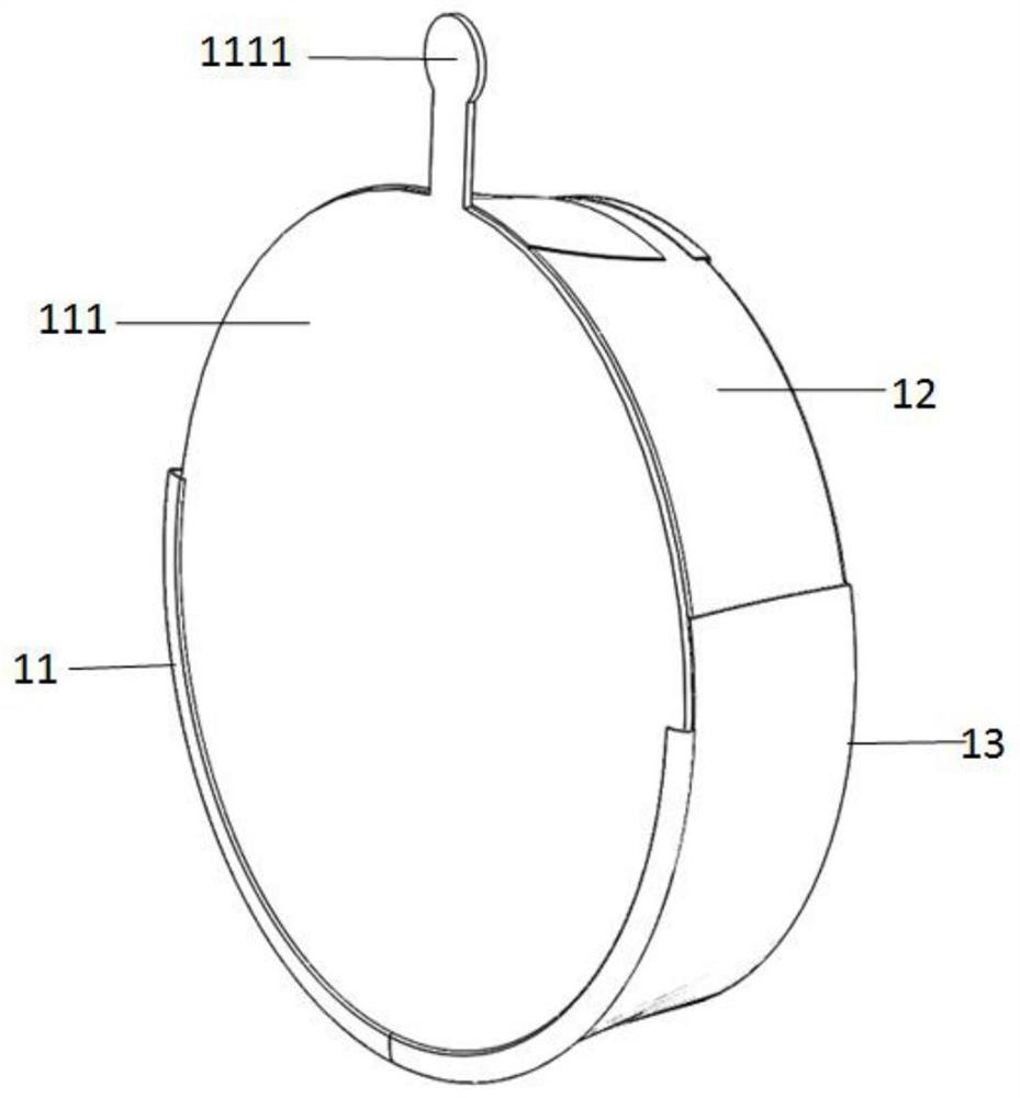 A filter protection structure for ophthalmic laser surgery