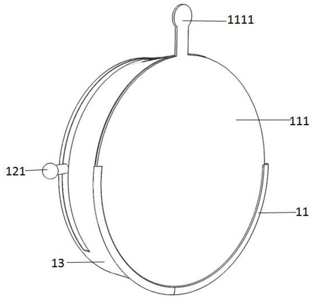 A filter protection structure for ophthalmic laser surgery