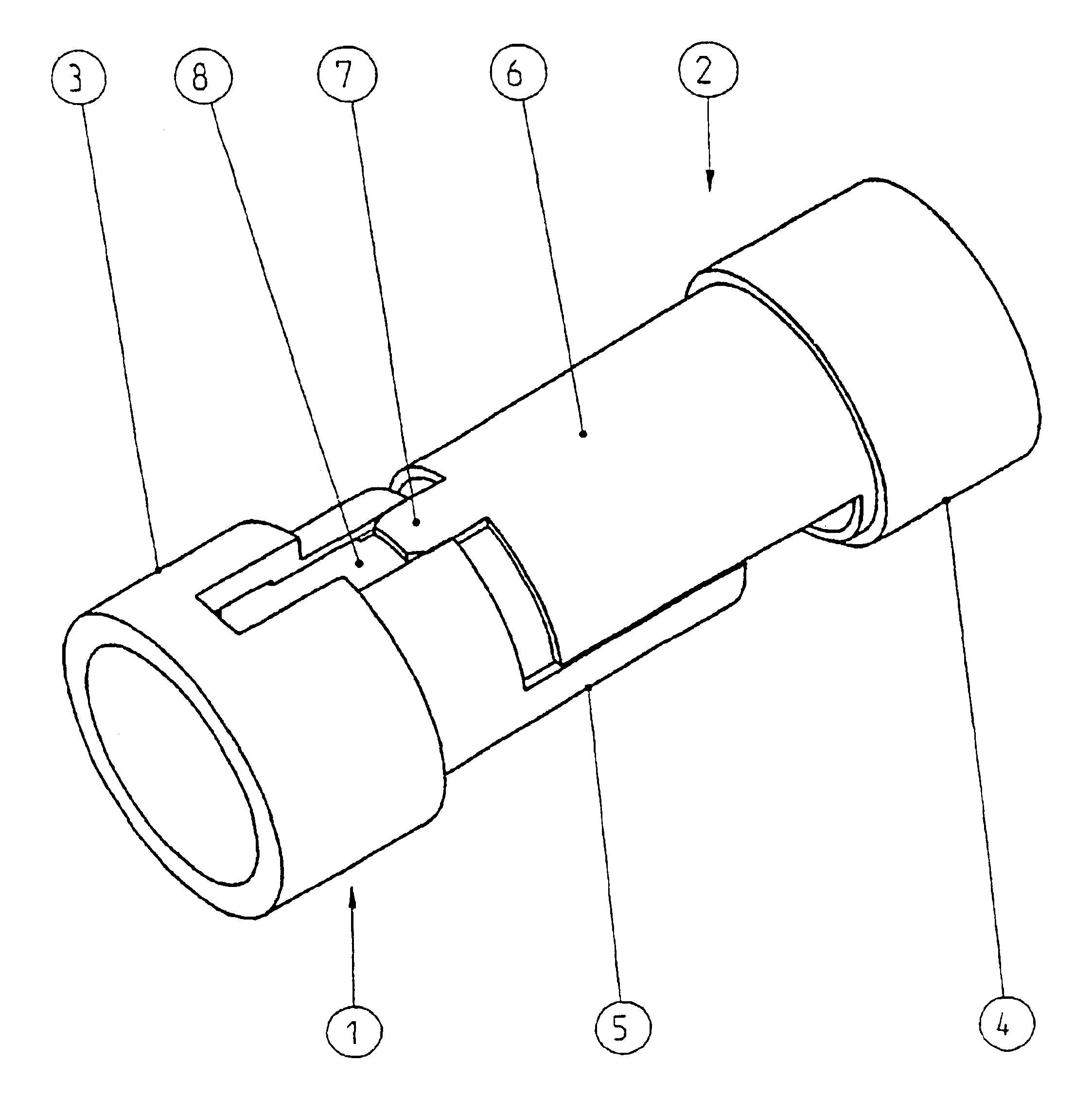 Multipole electrical connector