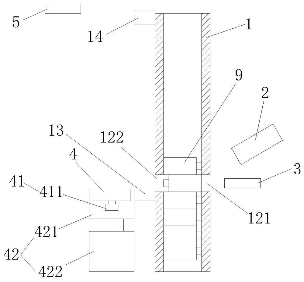 Screening device for lithium battery recycling based on machine vision