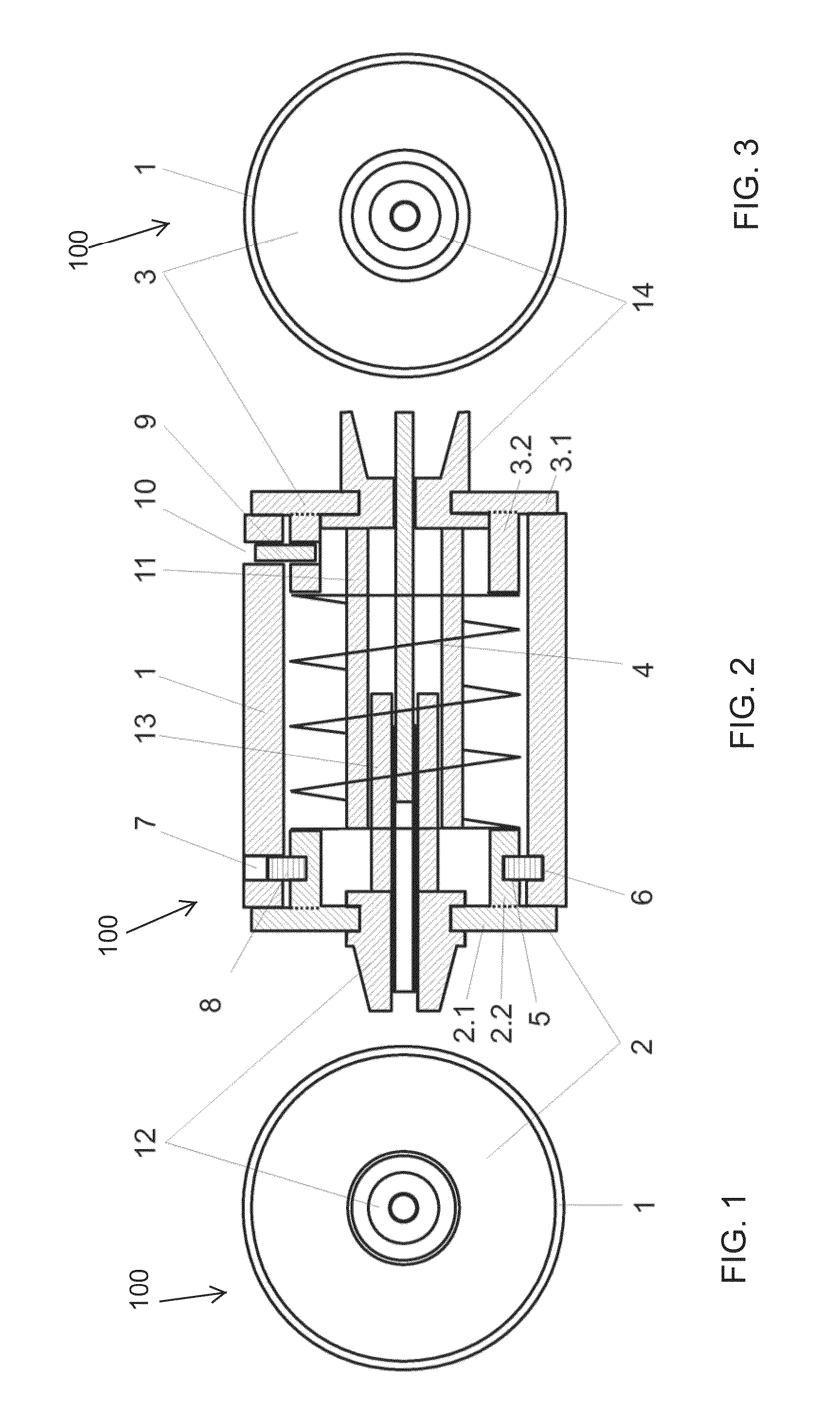 Electromechanical excess temperature protection element